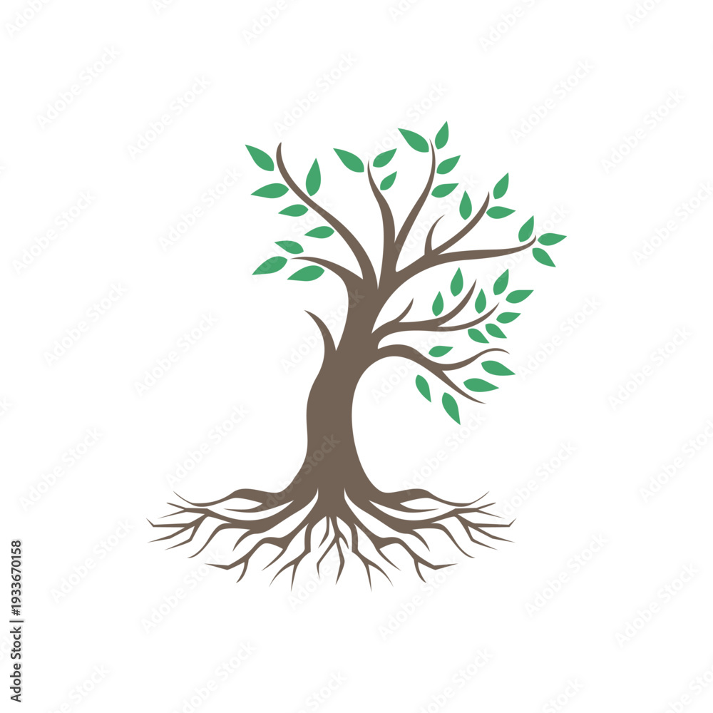 Obraz premium Branch icon images design