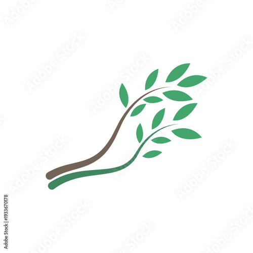 Branch icon images design