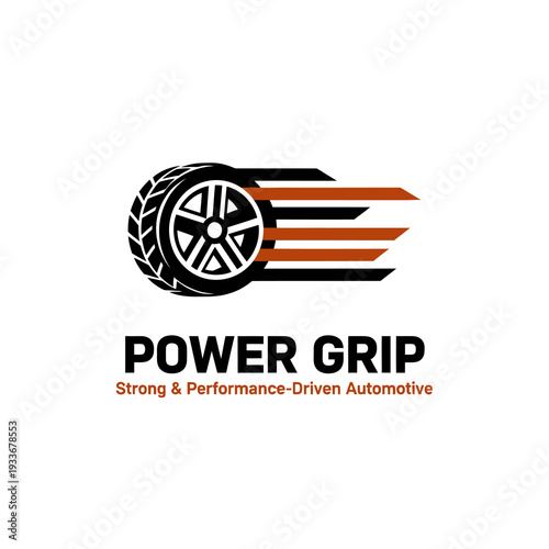 High Performance Automotive Tire Speed Logo