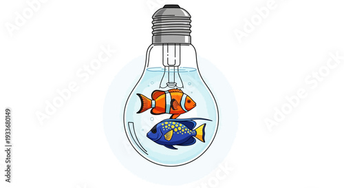 Fish in a Light Bulb