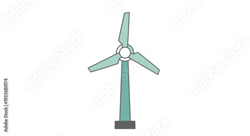 Wind Turbine Generating Clean Energy
