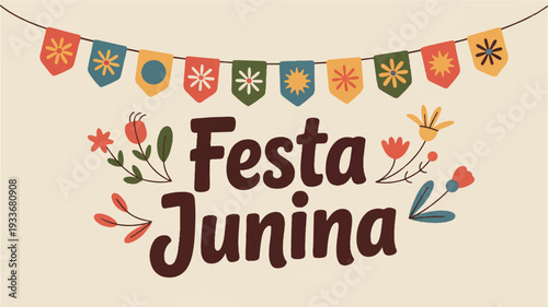 Easter cross with white dove and flowers on green hill with blue sky and clouds background