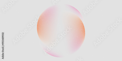 Color gradient, gradation circle, vector grain noise texture holographic blur abstract background. Color watercolor gradient blend mesh of neon iridescent colors gradation