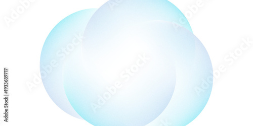 Gradient background, color gradation circle with grain noise texture, vector abstract watercolor holographic blur. Color gradient soft blend mesh of blue iridescent colors