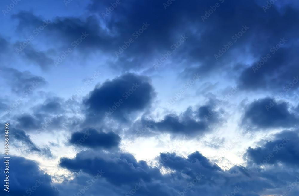 Obraz premium Evening Sky Background