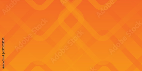 Abstract orange and yellow geometric background. Dynamic shapes composition. Cool background design for posters. Vector illustration