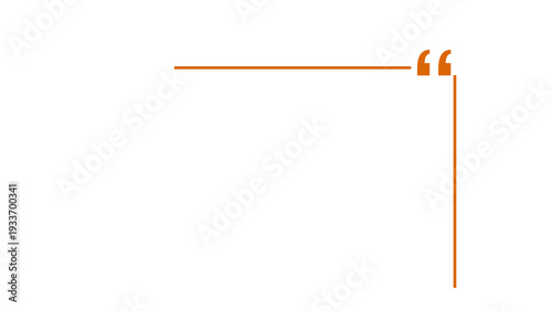  Blank quotes background for Highlighting Inspirational Text and Powerful Statements. Quotation Marks line