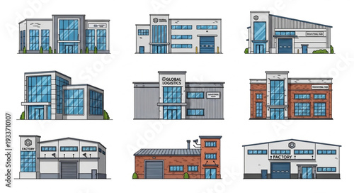 Various Storefronts and Commercial Buildings.