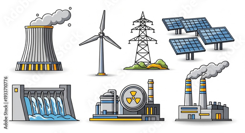 Various Industrial Power Generation Facilities.