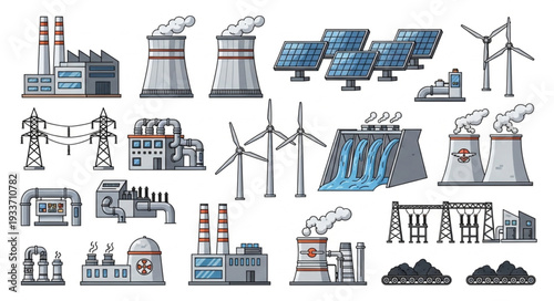Various Industrial Power Generation Facilities.