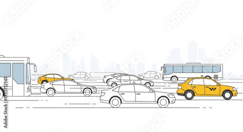 Vintage Cars on Transport Trailers.