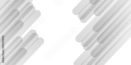 Modern Abstract white background design with layers of textured white transparent material in triangle and squares shapes. White overlap technology concept geometric line vector background.