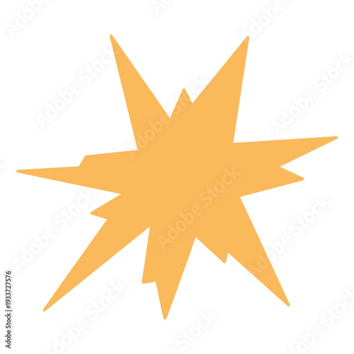 Sharp Pointy Explosion Shape