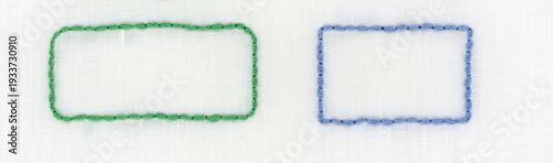長方形のシンプルな刺繍フレーム