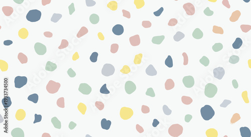 Abstract wavy pastel stripes with a retro aesthetic, evoking a sense of calm and vintage charm