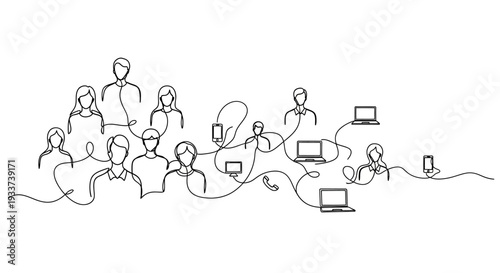 Connected People Network: Communication Technology and Social Connection