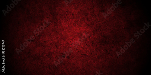 Dark red wall grunge backdrop texture, watercolor painted mottled red background, bright ink watercolor textures black paper background.
