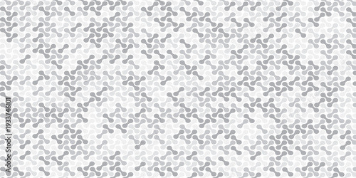 seamless pattern metal grid meatball wall decoration with chains circle wallpaper. white and gray paper ornament cover, page, banner template design.