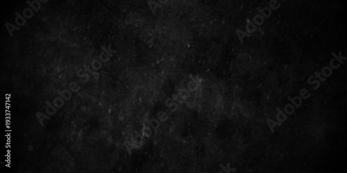 Dark black old wall paper grunge background. black blackboard and chalkboard texture. Dark black concrete wall texture element vintage grunge charcoal paint rough, distress backdrop background.
