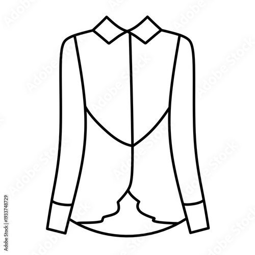 Clothes icon vector