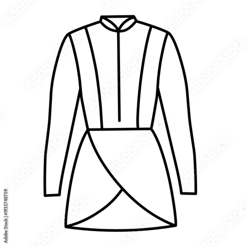 Clothes icon vector