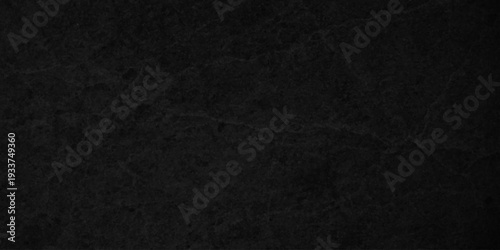 Dark black old wall paper grunge background. black blackboard and chalkboard texture. Dark black concrete wall texture element vintage grunge charcoal paint rough, distress backdrop background.