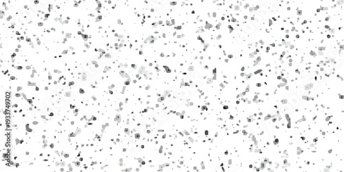 Black and white interior cement concrete terrazzo rock surface design. Overlay abstract quartz rock smooth wall concrete polished terrazzo mosaic endless flooring grunge pavement ceramic texture.