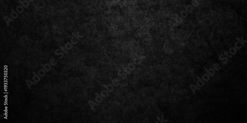 Dark black old wall paper grunge background. black blackboard and chalkboard texture. Dark black concrete wall texture element vintage grunge charcoal paint rough, distress backdrop background.