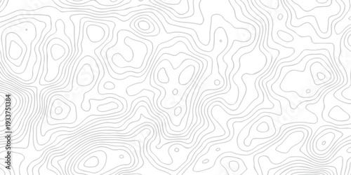Abstract pattern with lines topographic map background. Topography and geography map grid abstract backdrop. Topographic cartography. Topographic Map. Topographic Relief.