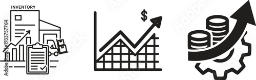 Healthcare Analytics Medical Research Line Icon Set
