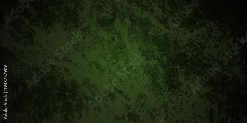 Dark black grunge wall charcoal colors texture backdrop background green Board Texture or Background. abstract grey color design are light with white gradient background.