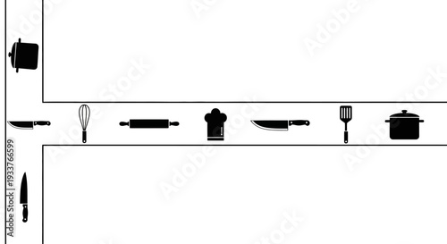 Kitchen Utensils and Cooking Essentials Collection.