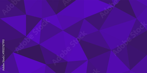 Abstract polygon triangle in purple vector gradient backgrounds