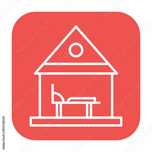 Accommodation Vector Icon