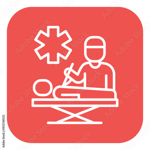 Emergency Surgery Vector Icon