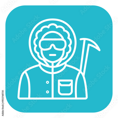 Arctic Explorer Vector Icon