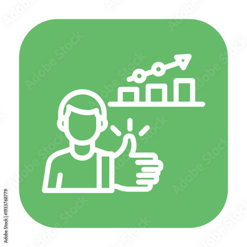 Customer Behavior Vector Icon
