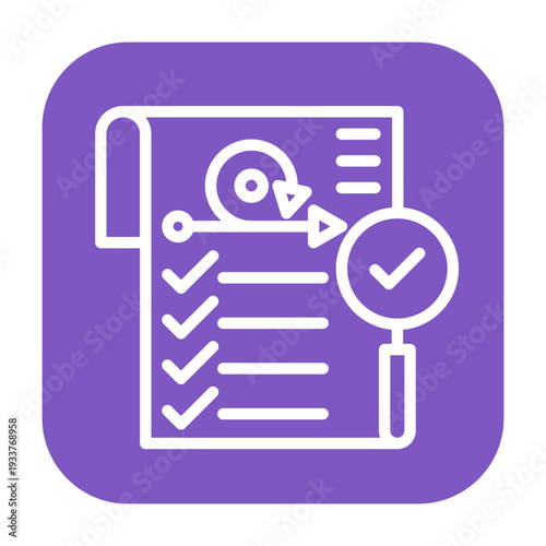 Acceptance Criteria Vector Icon