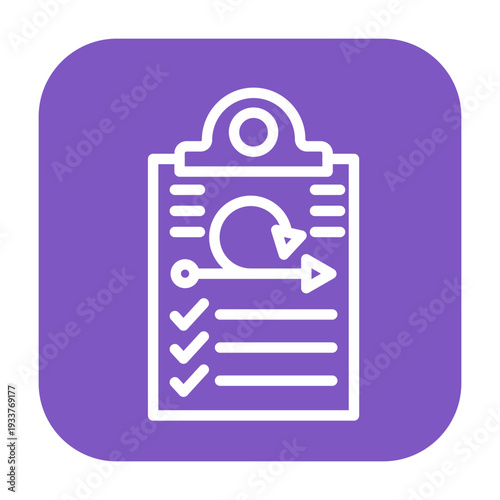 Sprint Backlog Vector Icon