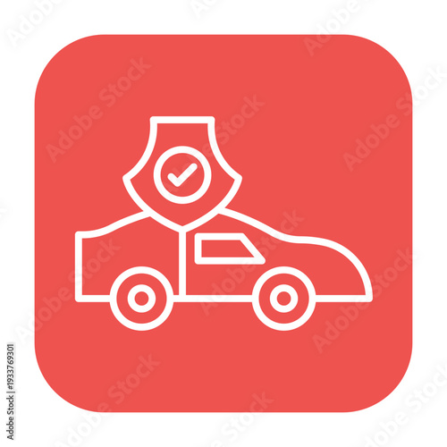 Glass Coating Vector Icon