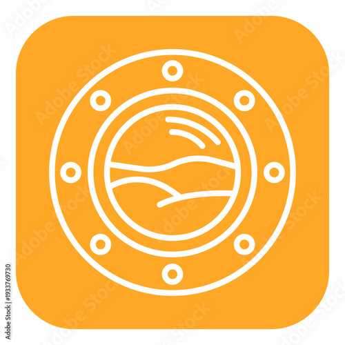 Porthole Vector Icon