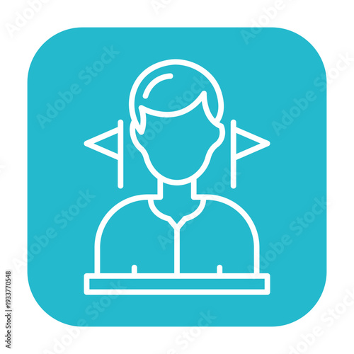 Tour Operator Vector Icon