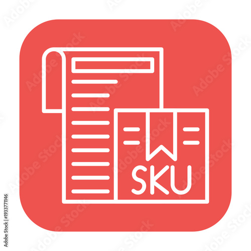 Sku Description Vector Icon