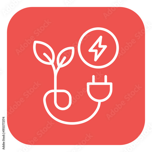 Bioenergy Vector Icon