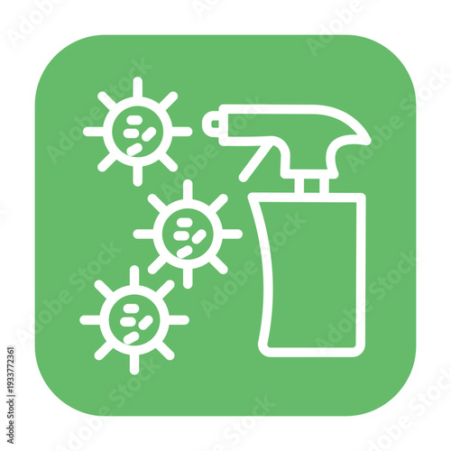 Disinfectant Spray Vector Icon
