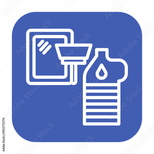 Tile Cleaner Vector Icon