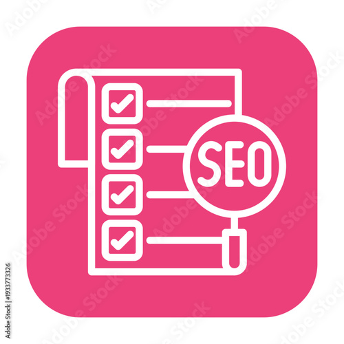 SEO Audit Vector Icon
