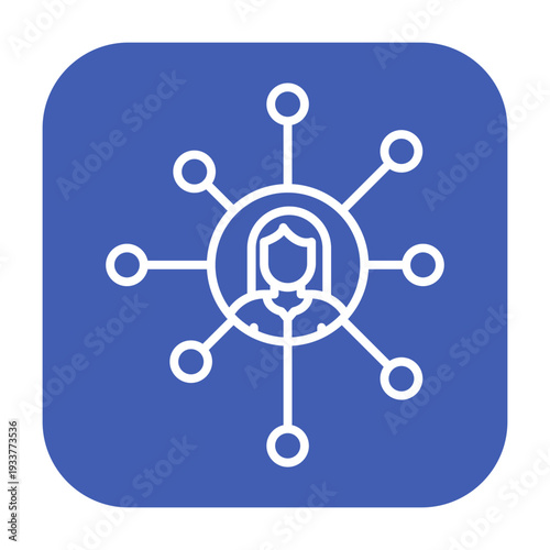 Networking Vector Icon