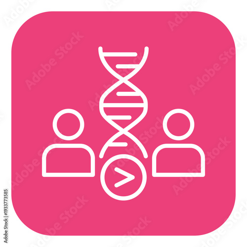 Genetic Comparation Vector Icon