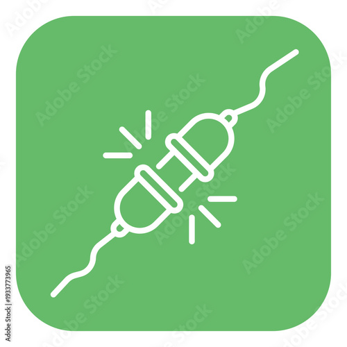 Socket Connection Vector Icon
